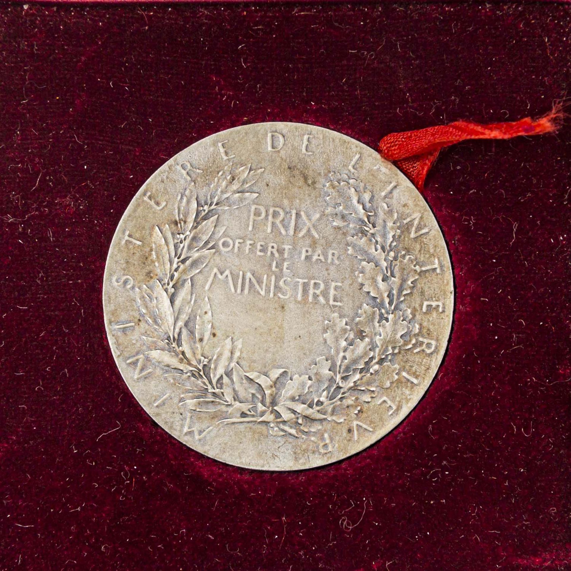 2 Preismedaillen, III. Französische Republik (1870-1940) -1 x Frankreich - Preismedaille o.J., - Bild 3 aus 5