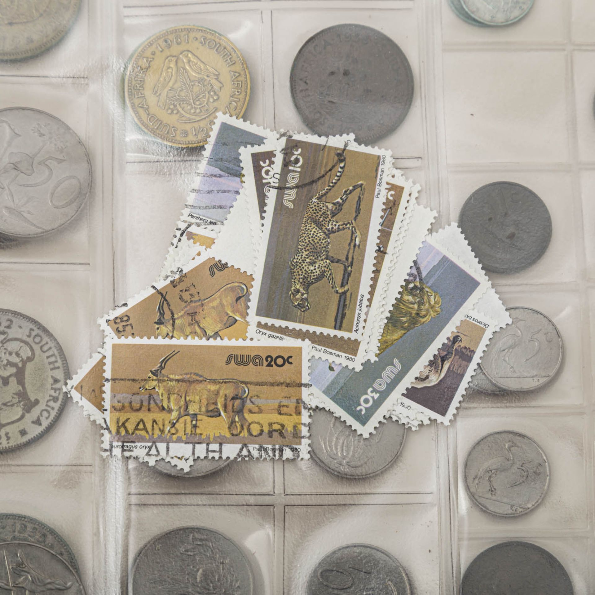Album Weltmünzen, Osteuropa und Exoten,mitunter Banknoten und Briefmarken. Erhaltungen dem - Bild 4 aus 5