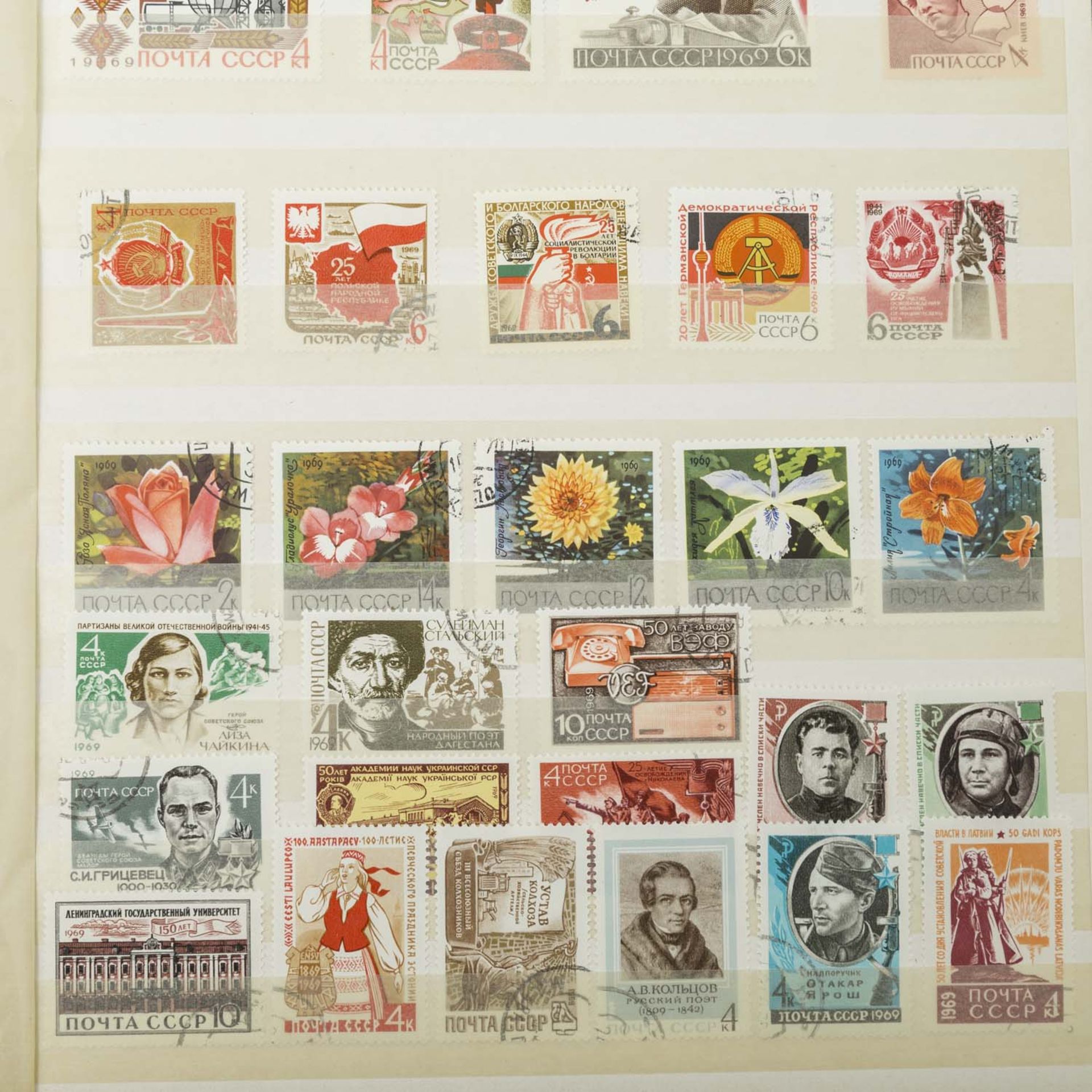 Russland - ex 1967/69,gestempelte Sammlung in zwei Alben.Russia ex 1967/69, stamped, two - Bild 8 aus 8