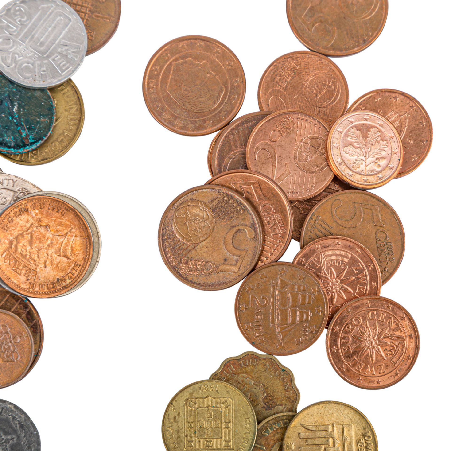 Konvolut aus unterschiedlichen Münzen,z. B. USA/1 Dollar, Deutschland/10 Deutsche Mark und Belgien/5 - Bild 7 aus 9
