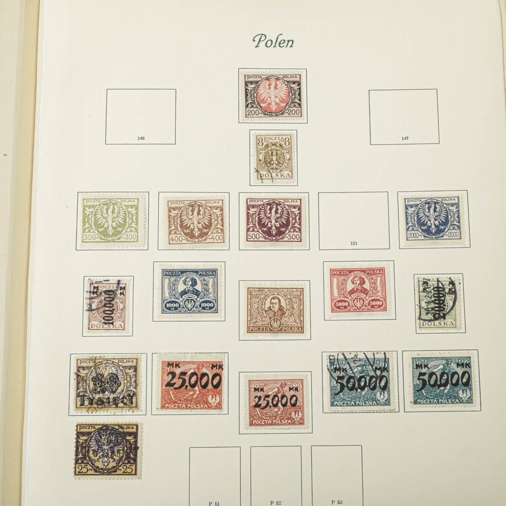 Die Briefmarken Europas - 2 sehr alte Borek Alben,keine Highlights aber streckenweise ordentlich - Bild 3 aus 5