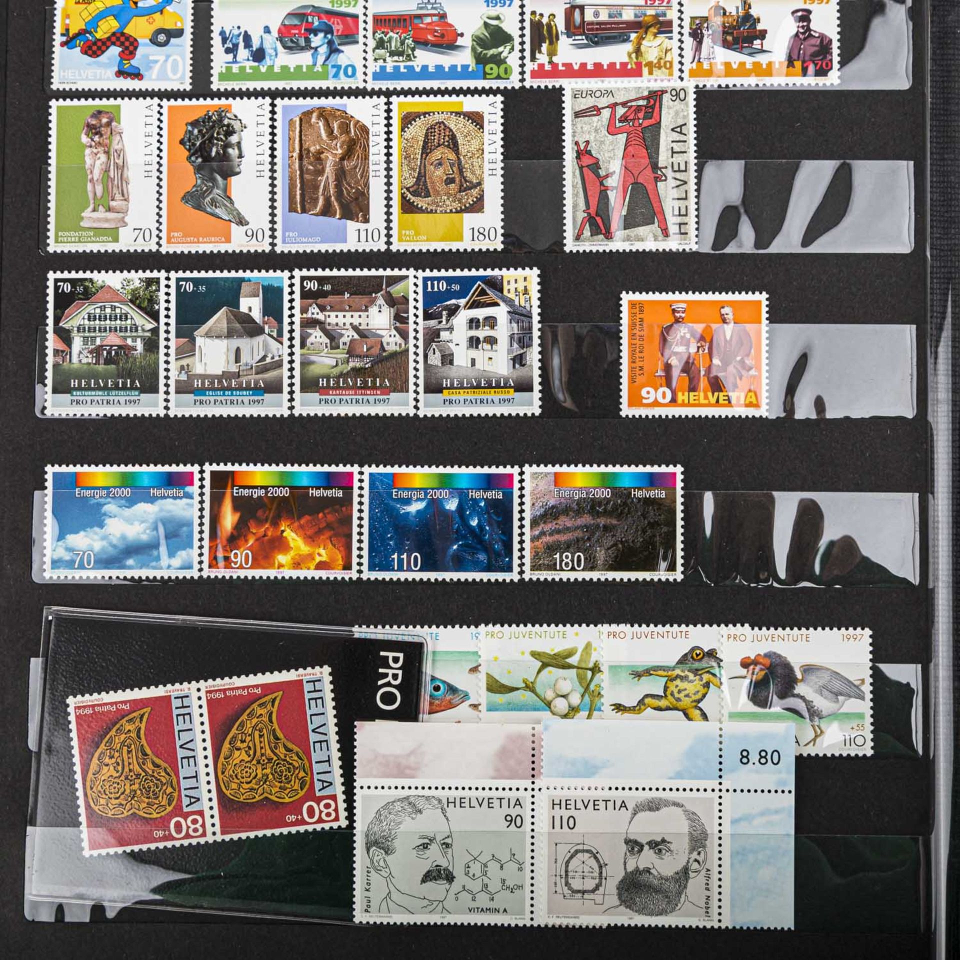 Schweiz ex 1959/97,postfrische Sammlung, dazu einige Ausgaben aus dem vorherigen Zeitraum, im - Bild 7 aus 7