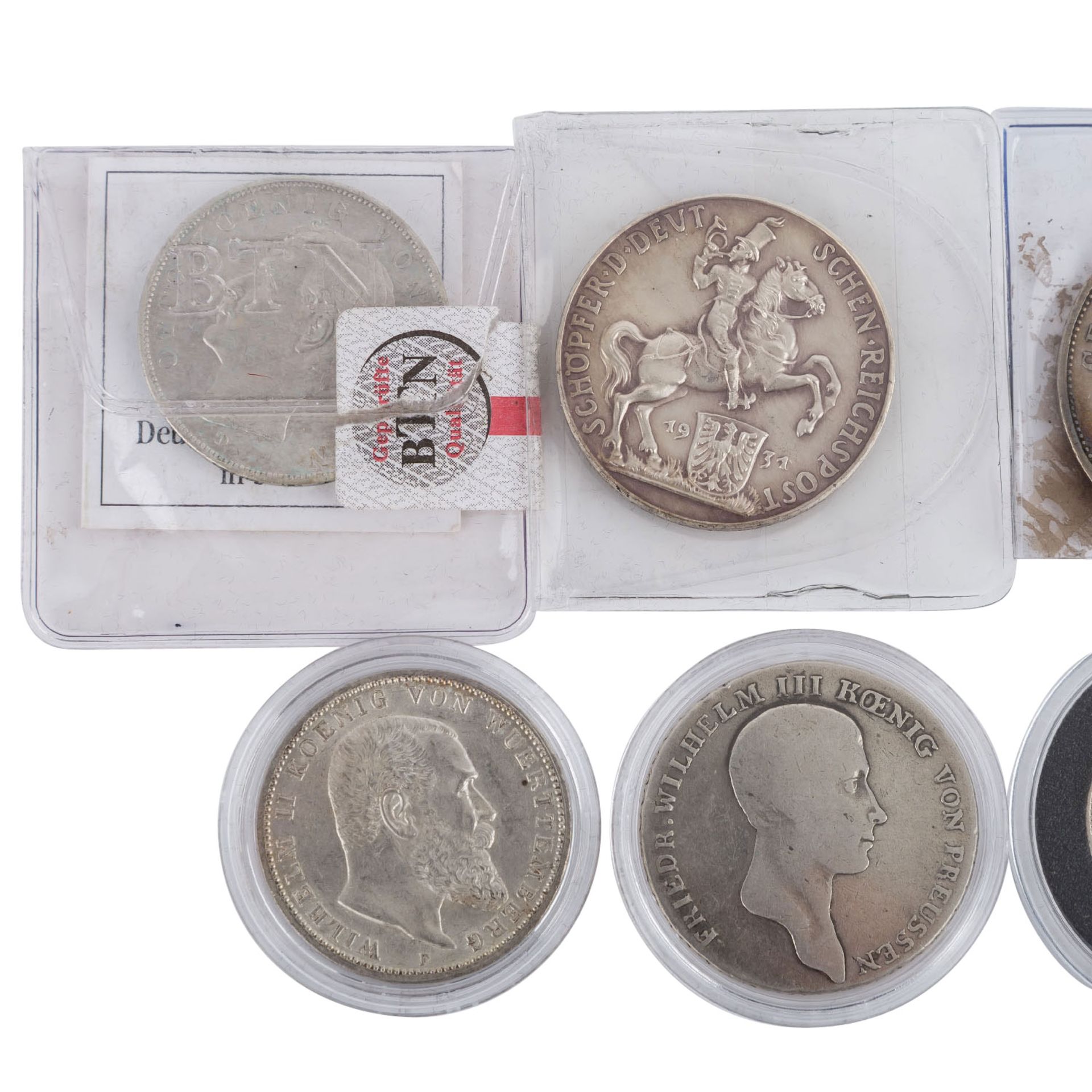Altdeutsche Staaten und Dt. Kaiserreich - Konvolut von ca.21 Münzen und Medaillen in üblicher - Bild 4 aus 5