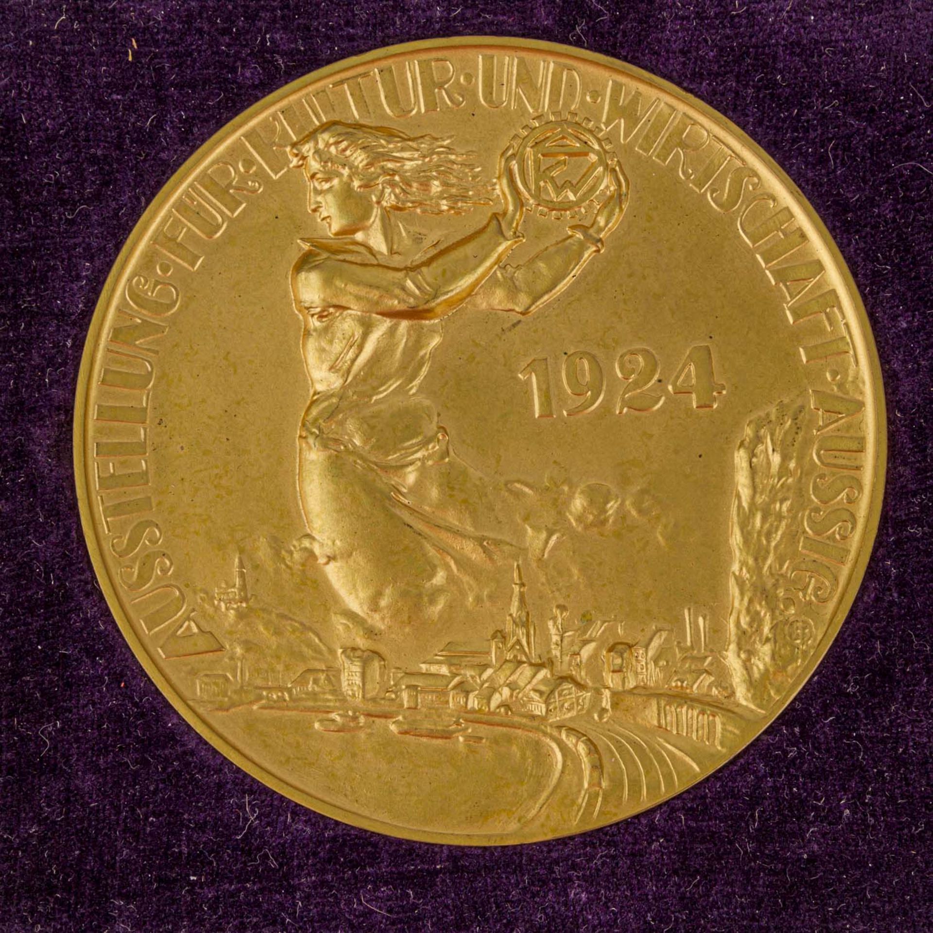 Interessante Medaillen zumeist 19. Jh. thematisch zuzuordnennach Gewerbe, Landwirtschaft und - Bild 17 aus 17
