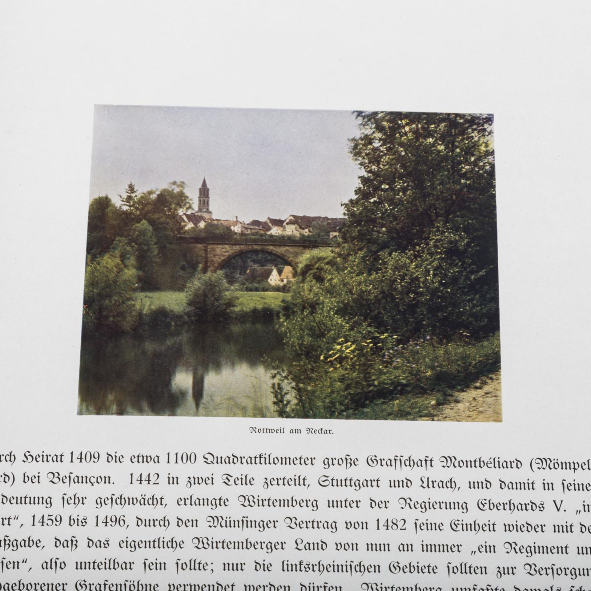 Württemberg - 2 Andenkenkrüge und BildbandDas Schwabenland in Farbphotographie von G. Ströhmfeld. - Bild 5 aus 6