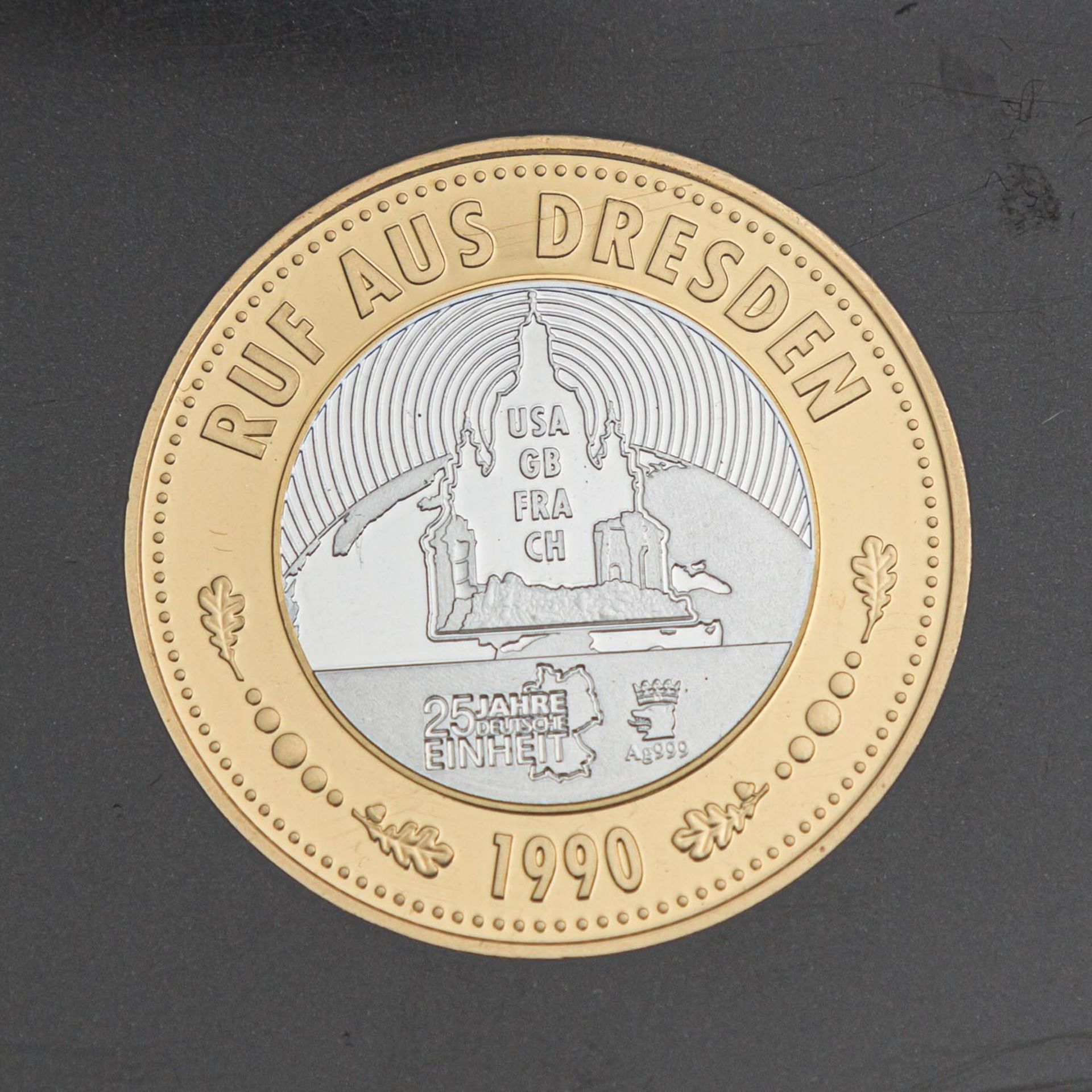 Vielversprechenes Konvolut Münzen und Medaillen, mit GOLD und SILBER -u.a. 3 x Motivgoldbarren zu je - Bild 9 aus 13