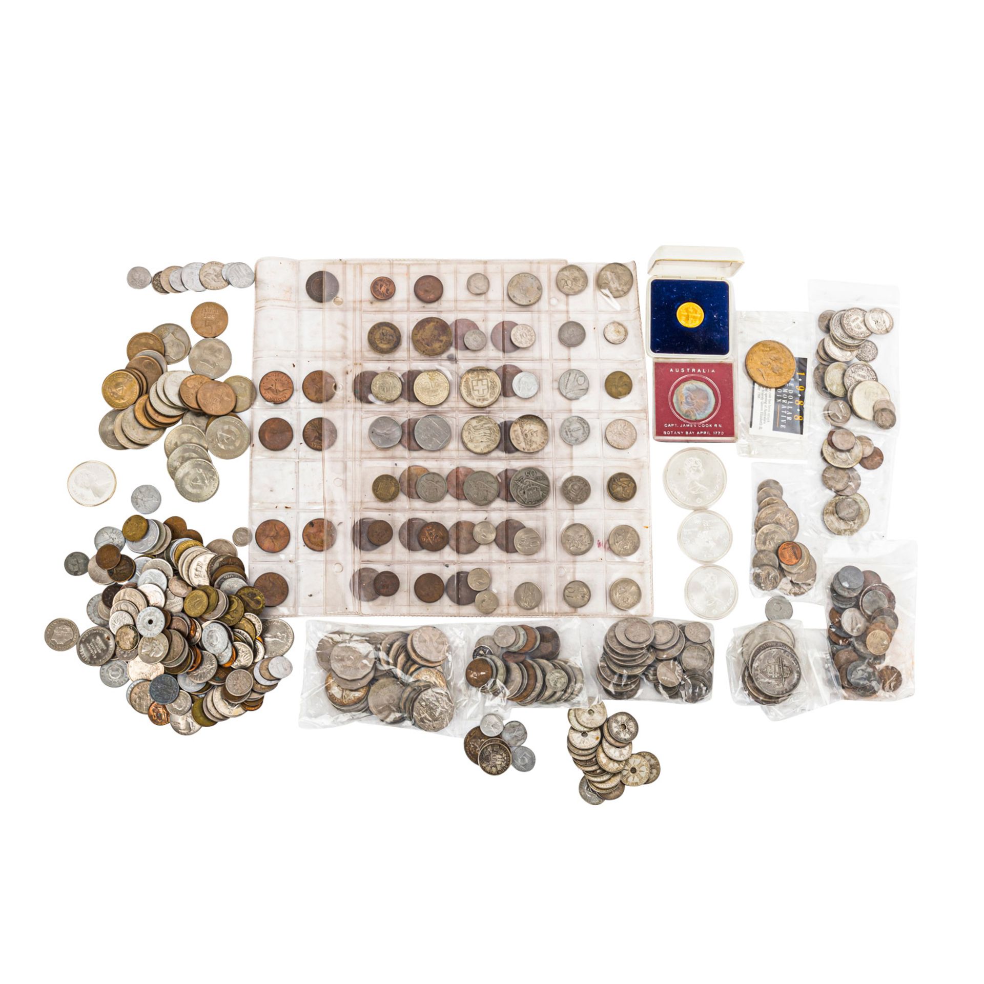 Fundgrube, u. a. mit Silber,ca. 3 kg, und anderen Münzen.Rich source, among others with ca. 3 kg