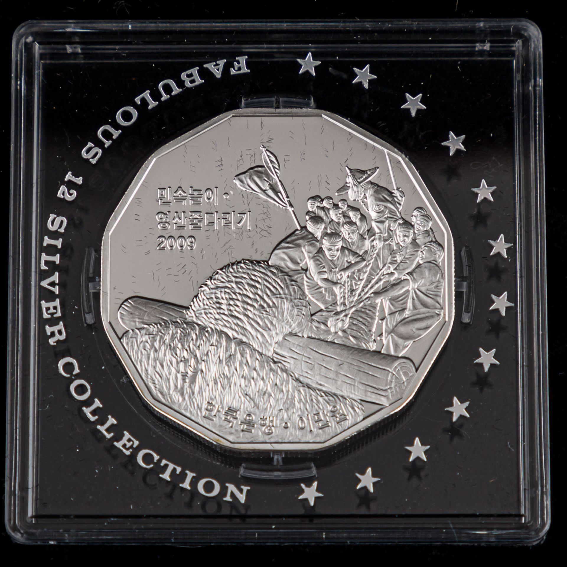 "The Fabulous 12 Silver Collection 2009" -schickes Silbermünzenset in edler Münzkassette. Erhalt - Bild 7 aus 8
