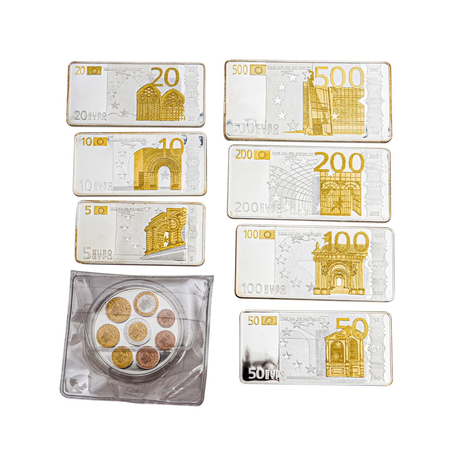 Münzen und einige DM-Banknoten, mit GOLD und SILBER -u.a. 1 x Spanien - 200€ 2003, Erster Geburtstag - Bild 5 aus 10