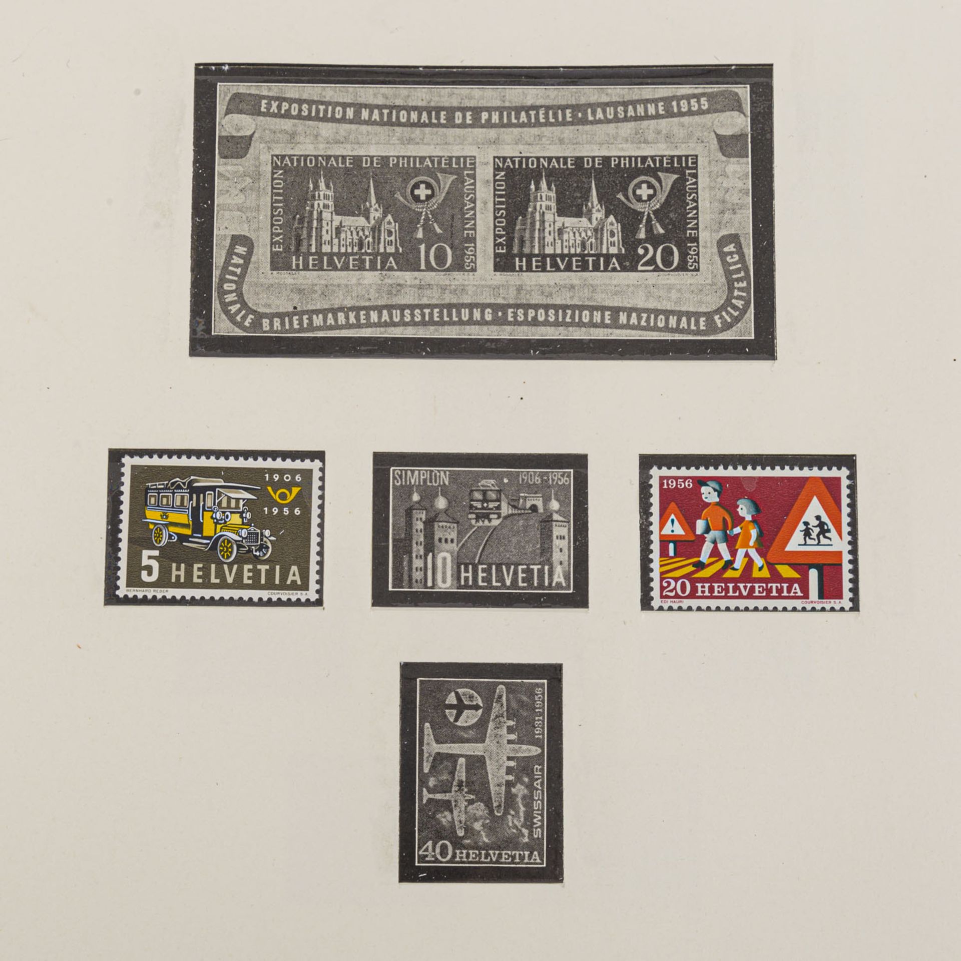 Schweiz - Marken zu 450 Schweizer FrankenFrankaturwert, noch in originalen Umschlägen, die - Bild 6 aus 8