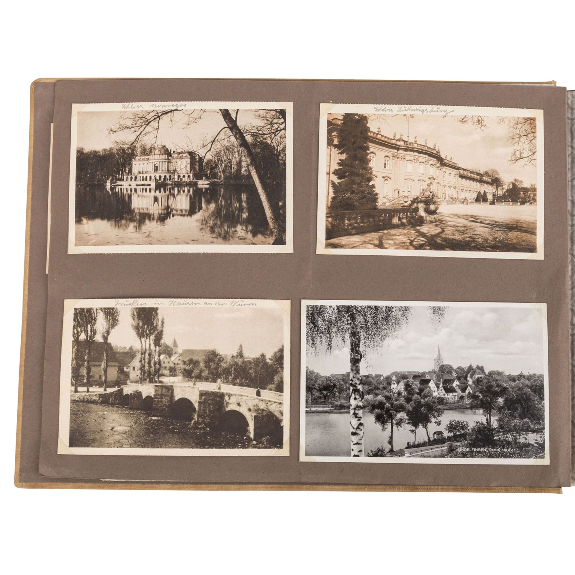 Historisches Postkartenalbum, Deutschland 1.H. 20.Jh. -zahlreiche Postkarten aus der 1. Hälfte des - Bild 3 aus 6