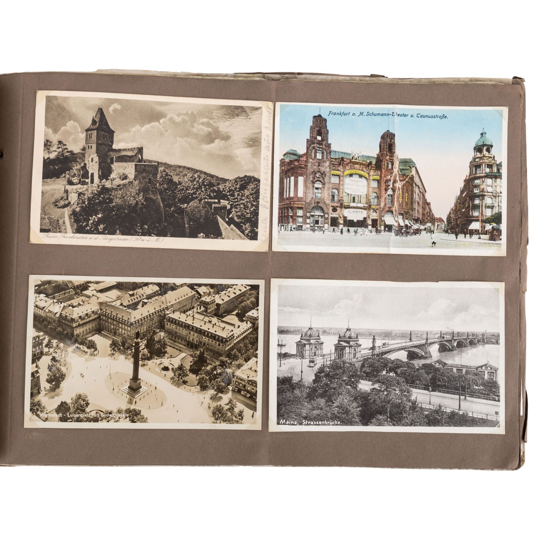 Historisches Postkartenalbum, Deutschland 1.H. 20.Jh. -zahlreiche Postkarten aus der 1. Hälfte des - Bild 5 aus 6