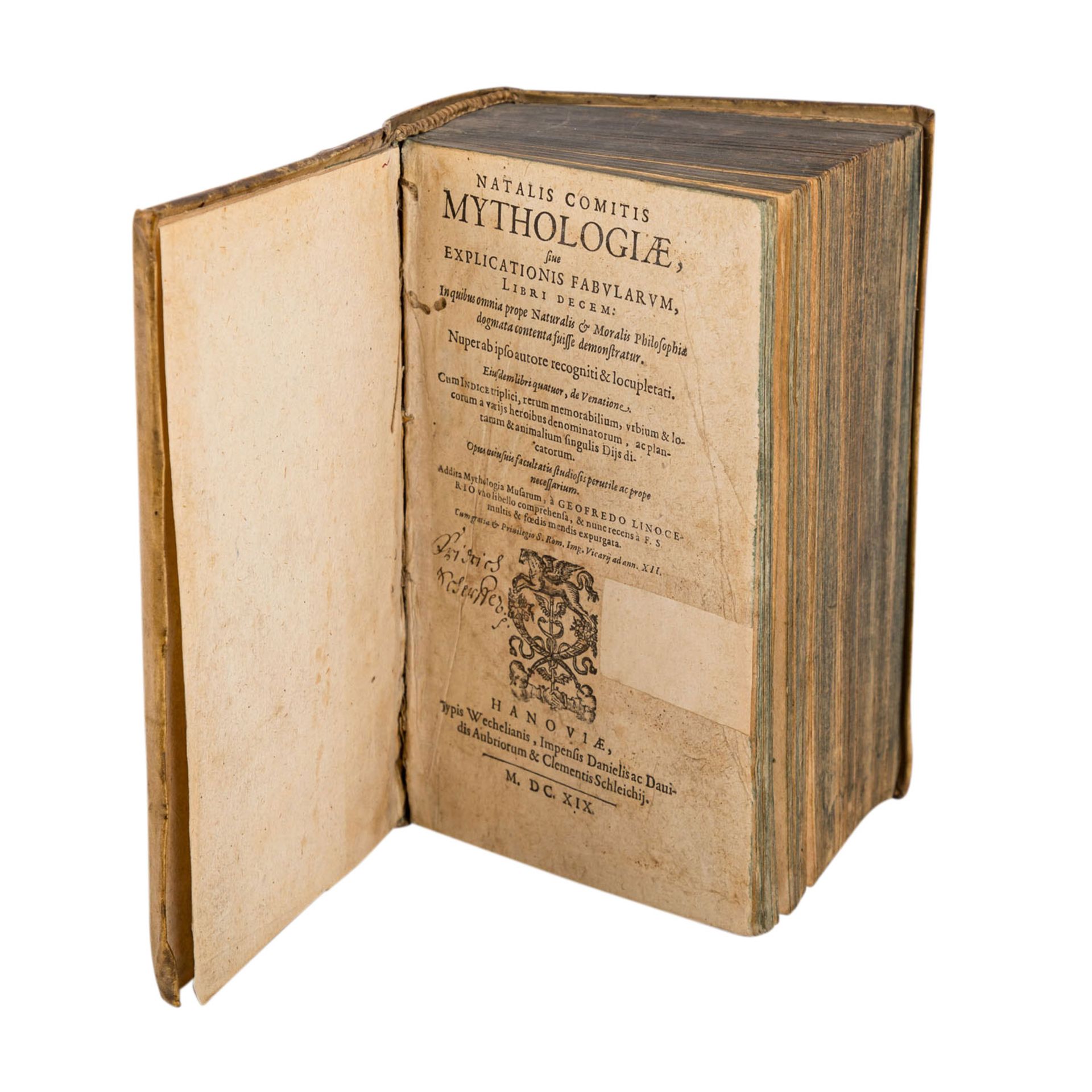 Literatur zu antiker Mythologie, 17.Jh. -Natale Conti, Mythologiae, 1619. Abgefasst in Latein und