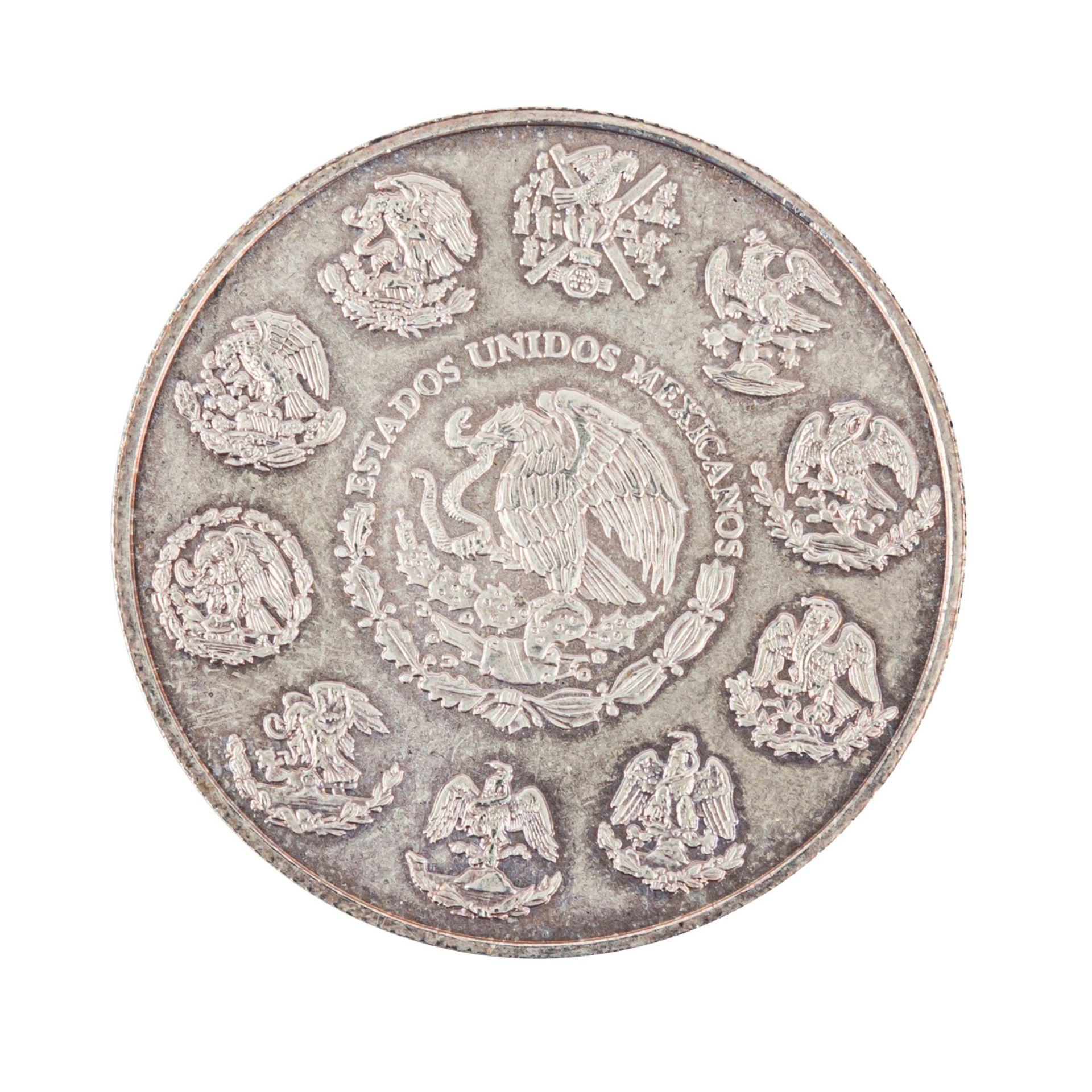 Konvolut mit 18 Silberunzen USA/Mexiko,Münzen Dt. Kaiserreich/III. Reich, USA, 54 x 10 DM, 2 x 10 - Bild 4 aus 9