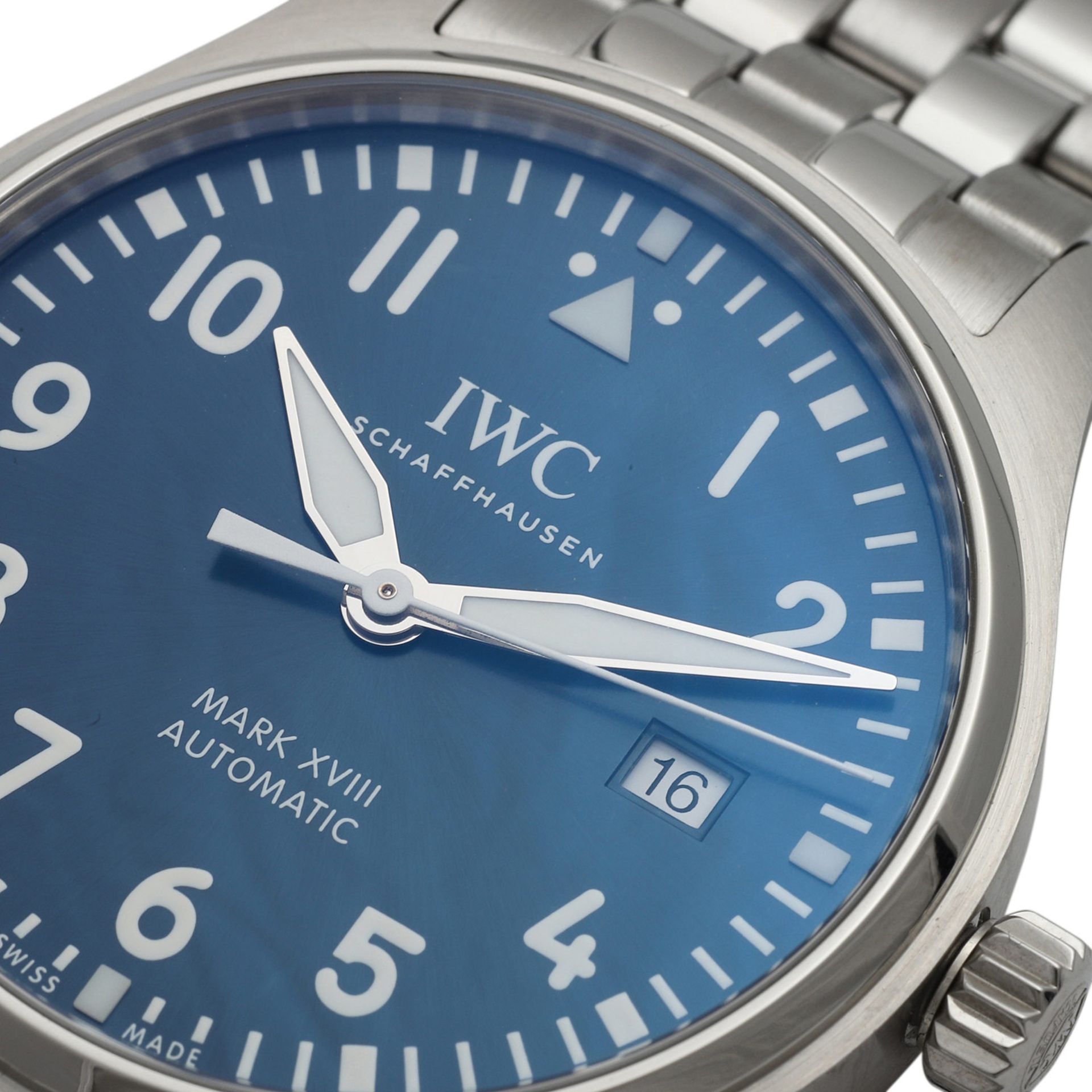 IWC PILOT’S WATCH MARK XVIII Edition Le Petit Prince Herrenuhr, Ref. IW327016.Edelstahl. Automatic- - Image 5 of 6