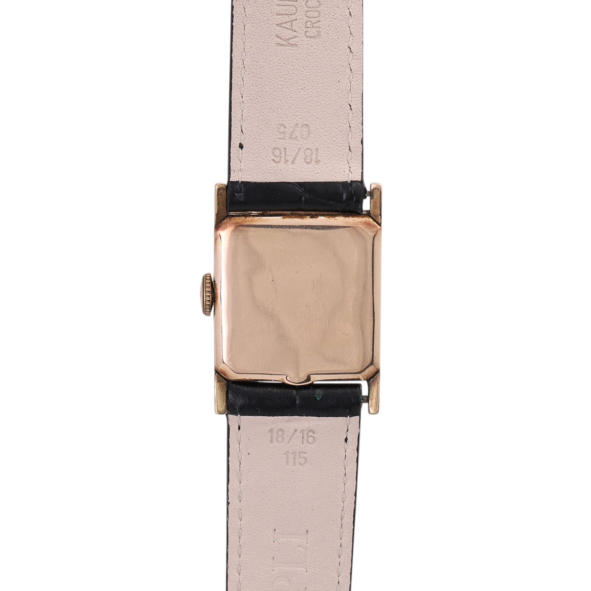 LE COULTRE Vintage Armbanduhr, ca. 1940/50er Jahre. Gold 14K.Handaufzugwerk, Cal. 428. Werk-Nr. - Bild 2 aus 4