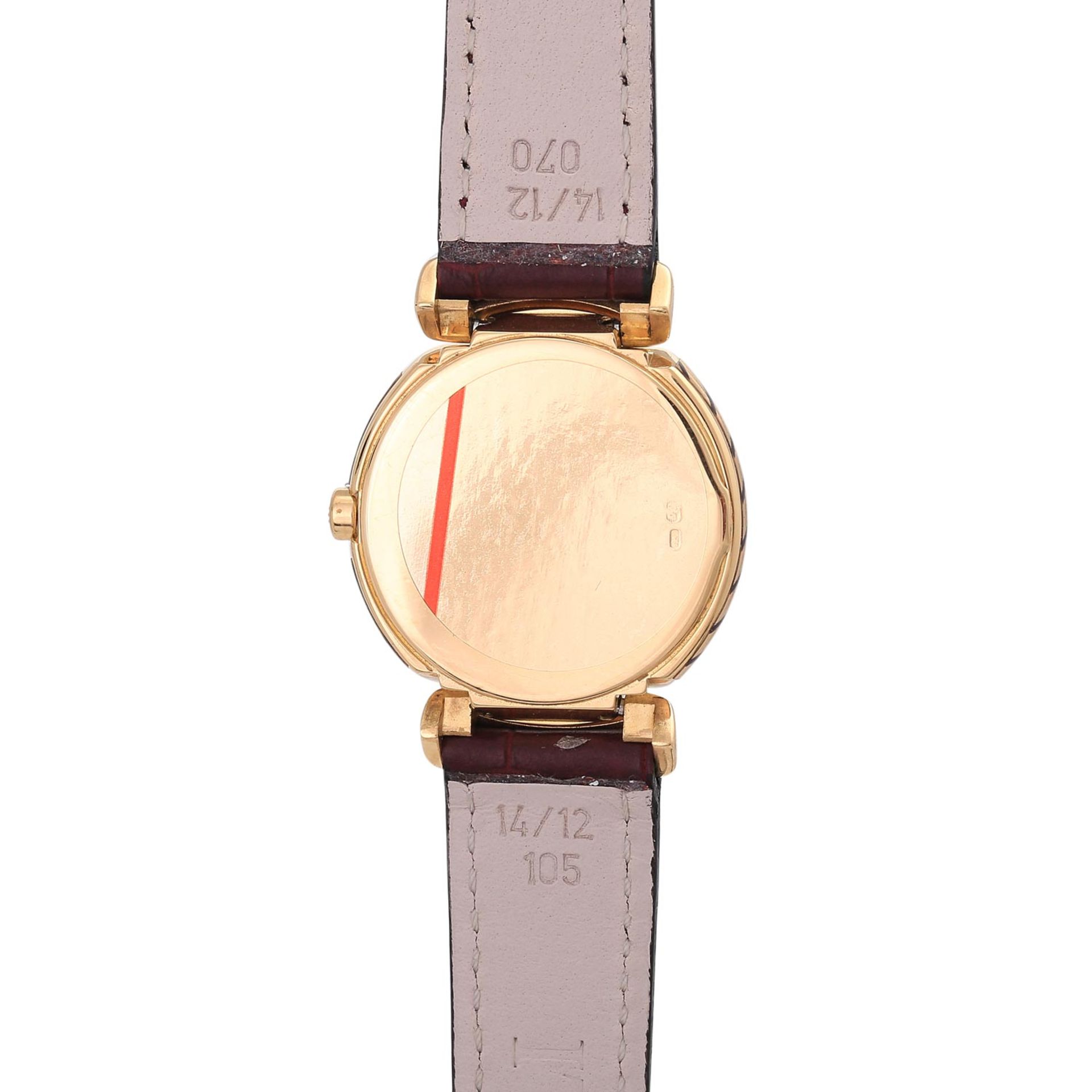 ROLEX Cellini Damenuhr, Ref. 6621/8. Gold 18K.Quarz-Werk. Serien-Nr. 4210039338. Lederband mit - Image 2 of 6