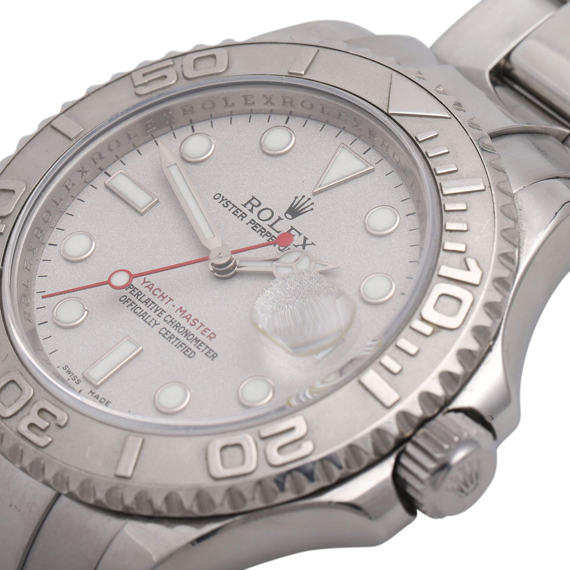 ROLEX Yacht-Master Herrenuhr, Ref. 16622, ca. 2007/2008. Edelstahl.Automatic-Werk. Serien-Nr. M - Image 5 of 7