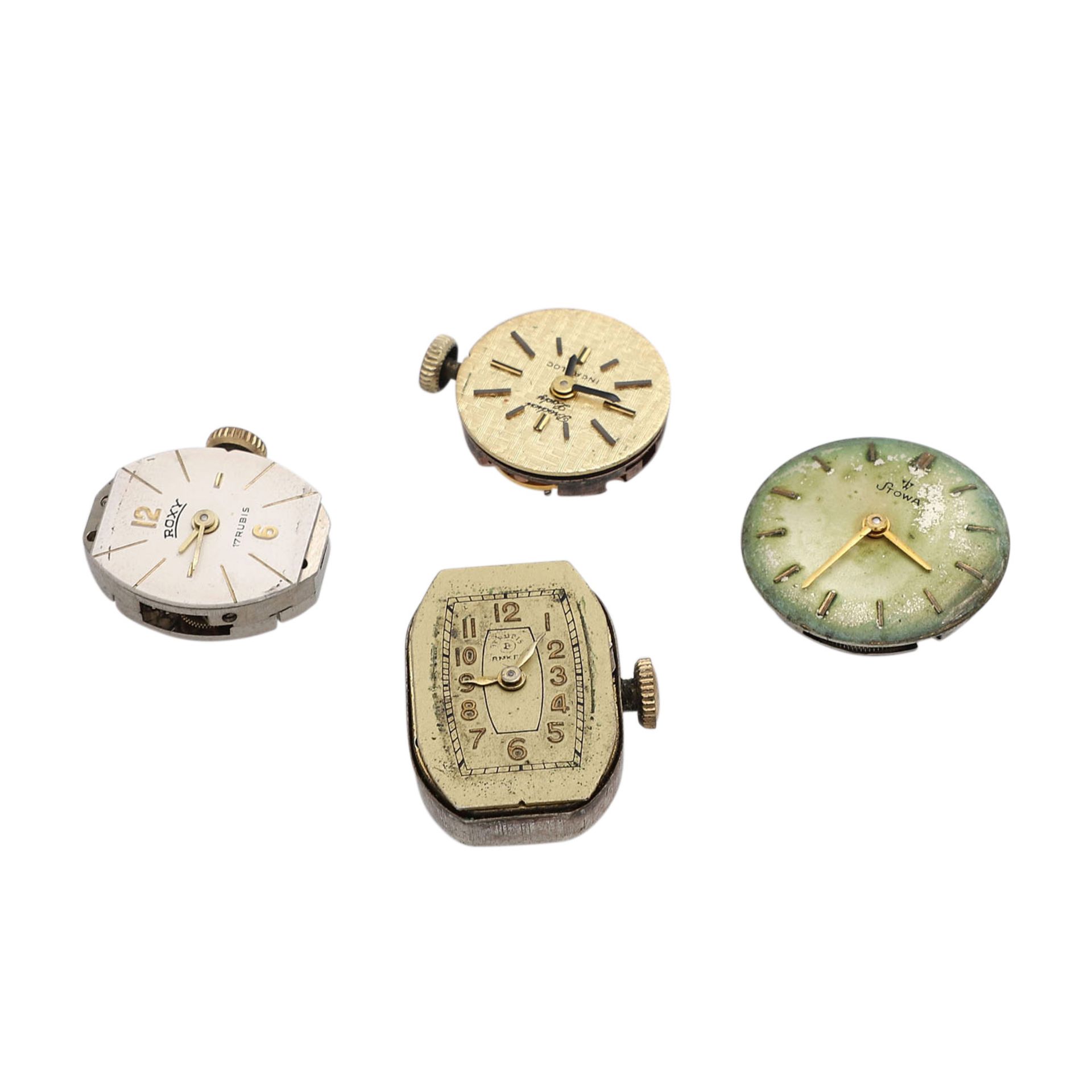 Konvolut Uhrwerke 10-teilig,Händlerkonvolut best. aus 6 Damenuhrwerken, 4 Herrenuhrwerken (1 mit - Bild 5 aus 5