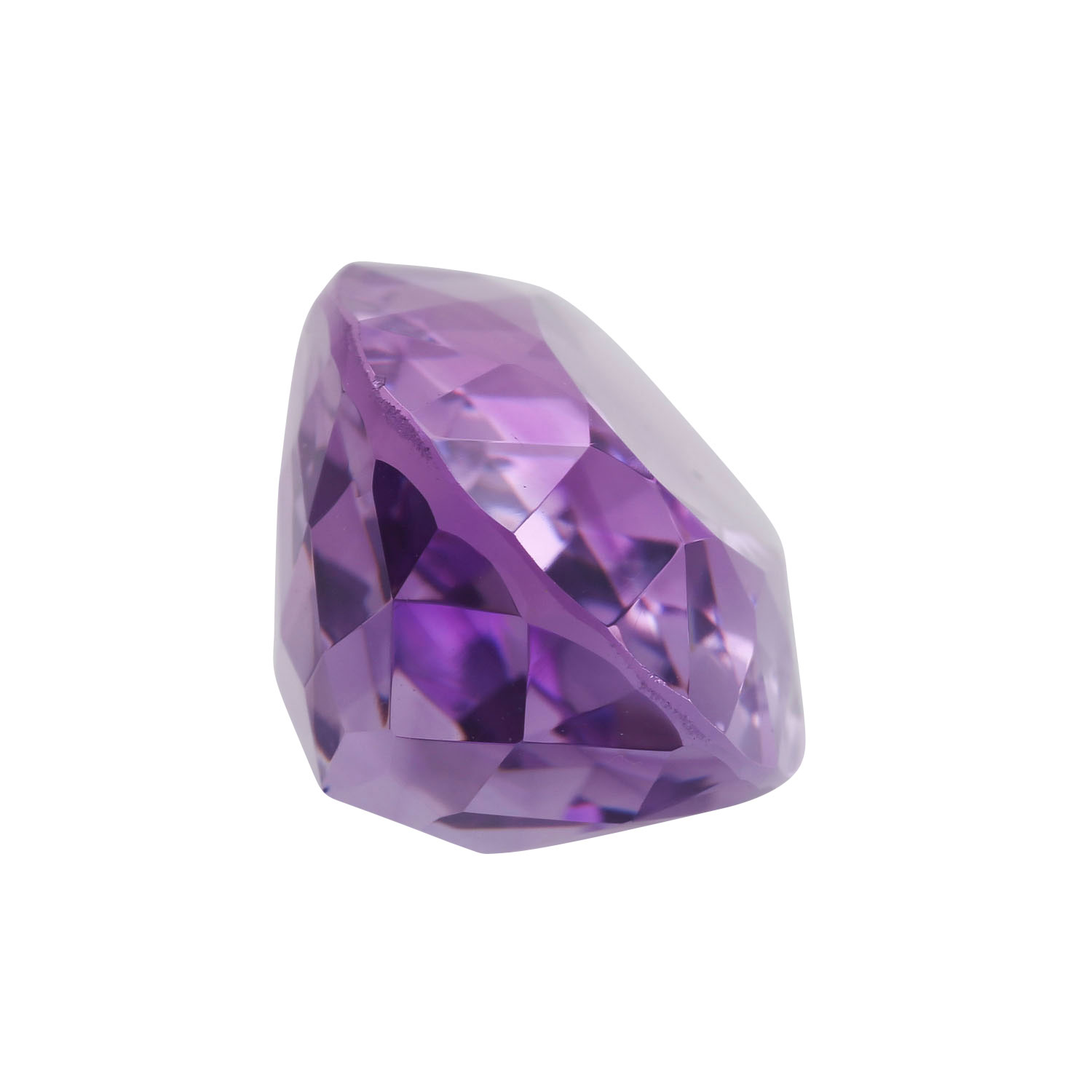 Ovalfacettierter Amethyst ca. 60 ct,leichte Gebrauchspuren.Oval faceted amethyst, ca. 60 ct, - Image 2 of 3