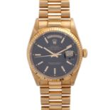 ROLEX Oyster Day-Date Herrenuhr, Ref. 1803. Gold 18K.Automatic-Werk. Serien-Nr. 9462007. SEHR