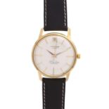 LONGINES Flagship Vintage Herrenuhr, Ref. 2408, ca. 1950/60er Jahre.Gehäuse Gold 18K. Automatic-