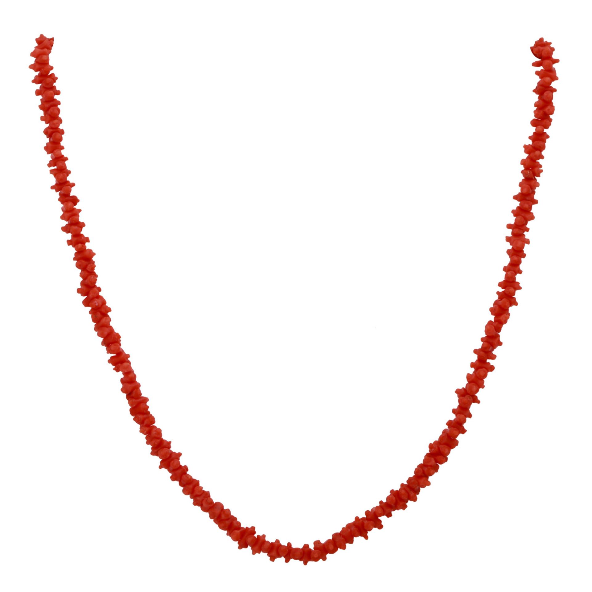 Konvolut aus 2 Halsketten,1x Bernsteinoliven im Größenverlauf 6-15 mm, L: ca. 50cm mit - Bild 3 aus 3