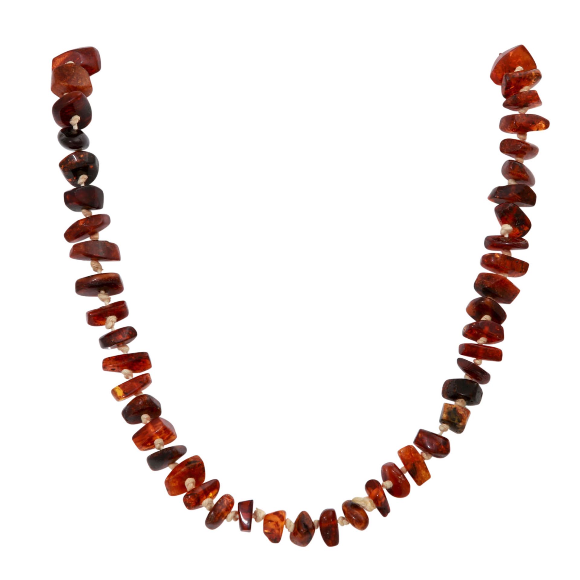 Konvolut Steinketten 3-teilig,1 davon gerissen.Bundle 3 pc. necklaces, 1 broken.Gewicht 289,8g- - - - Bild 4 aus 6