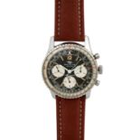 BREITLING Navitimer Vintage Chronograph Herrenuhr, Ref. 806, ca. 1960/70er Jahre.Edelstahl.