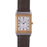 JAEGER LE COULTRE Reverso Damenuhr, Ref. 250.540.862.Edelstahl/Gold 18K. Handaufzugwerk, Cal. 846.