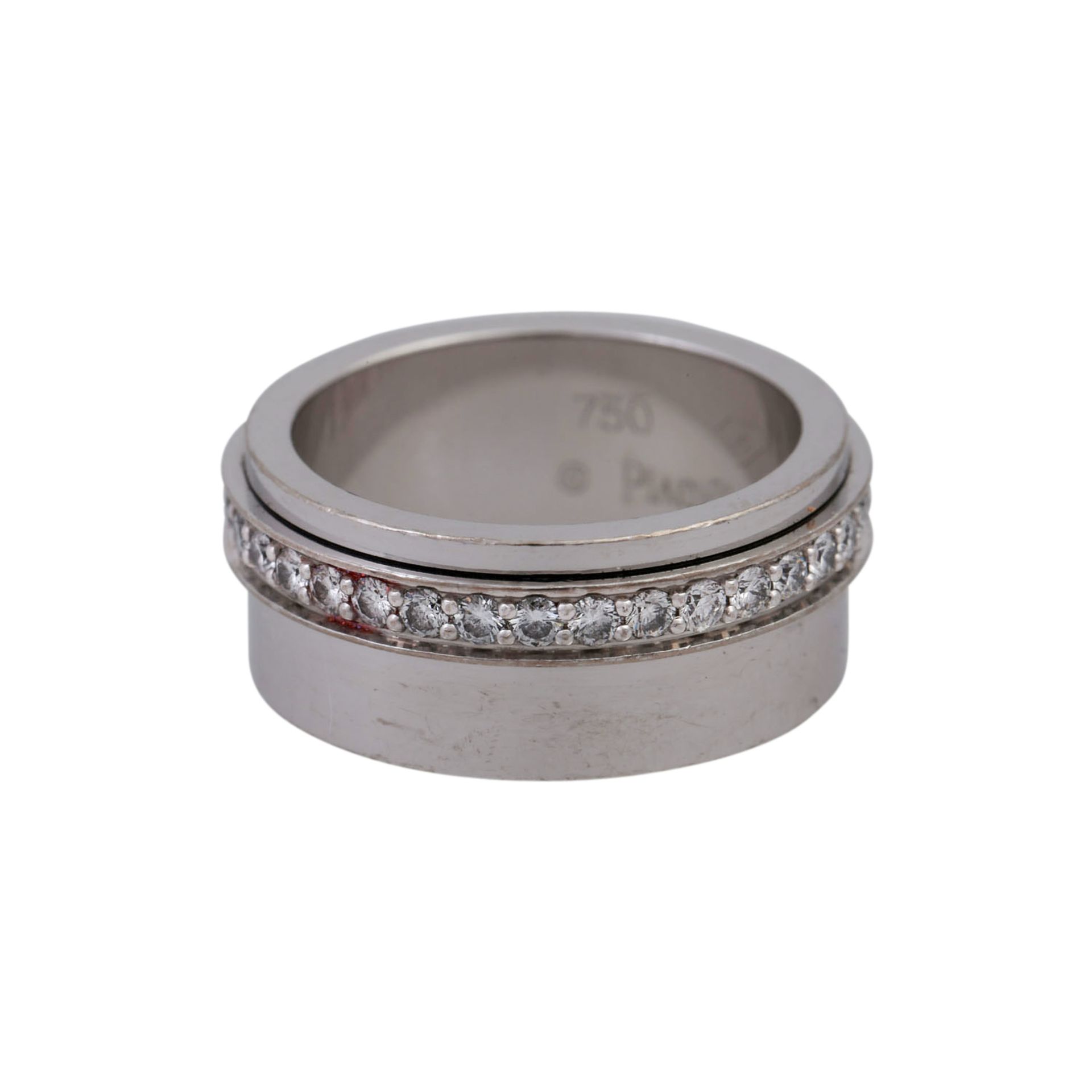 PIAGET Ring "Possession" mit beweglichem Brillantbandzus. ca. 0,35 ct, WG 18K. RW: ca. 49, B: ca. - Bild 2 aus 5