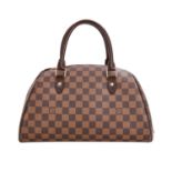 LOUIS VUITTON Henkeltasche "RIBERA MM", Koll.: 2006.Letzter Listenpreis ca.: 1.020,-€. Damier