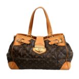 LOUIS VUITTON Schultertasche "ETOILE BAG", Koll. 2008.NP. ca.: 2.200,-€. in Rauten gesteppte und