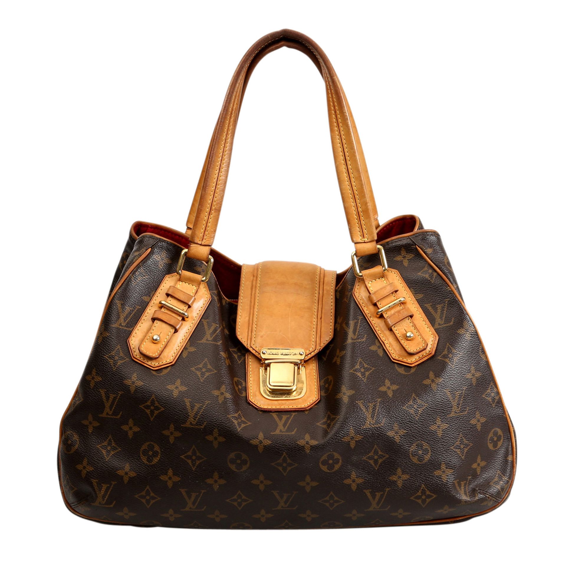 LOUIS VUITTON Schulterasche "GRIET BAG", Koll. 2007.NP. ca.: 1650,-€. Monograms Canvas Serie,