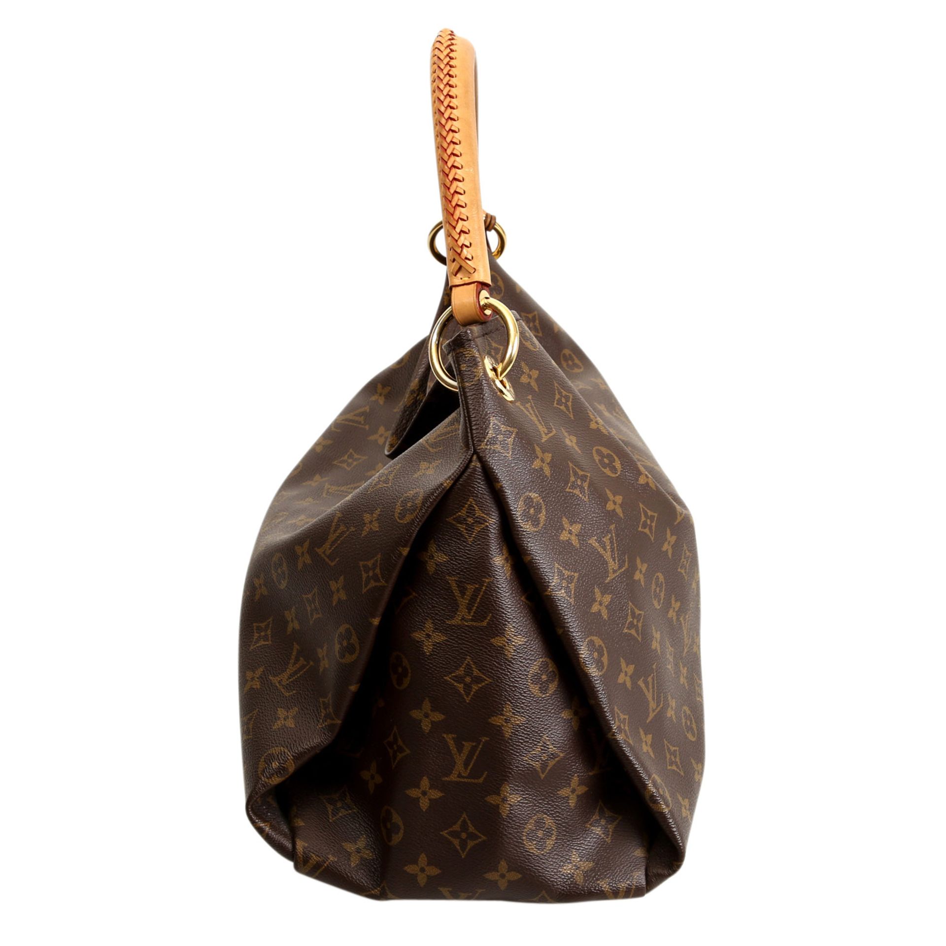 LOUIS VUITTON Schultertasche "ARTSY MM", Koll. 2017.NP.: 1.490,-€. Monogram Canvas Serie, - Bild 3 aus 7