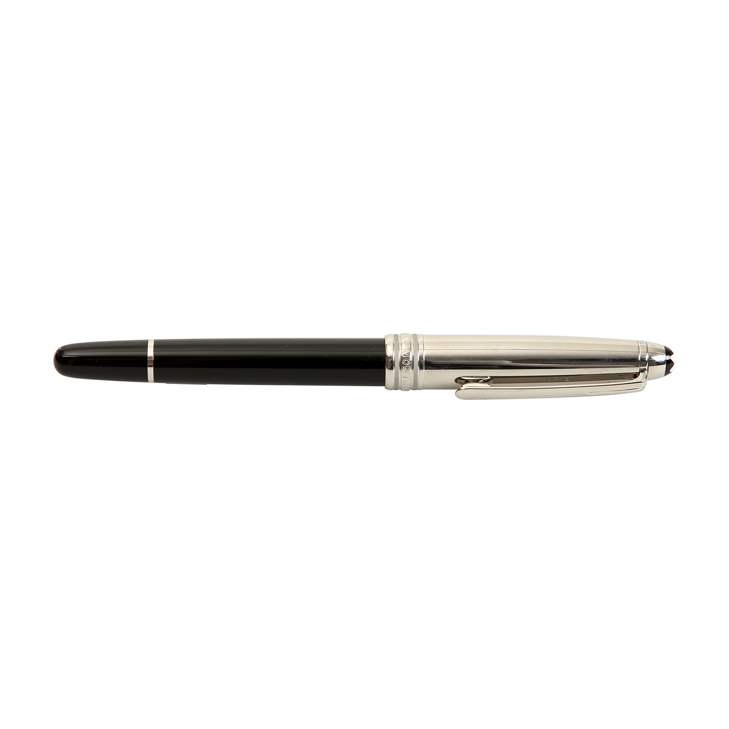 MONTBLANC Füllfederhalter "MEISTERSTÜCK SOLITAIRE DOUÉ STAINLESS STEEL - CLASSIQUE".NP.: ca. 700,-€. - Image 2 of 6