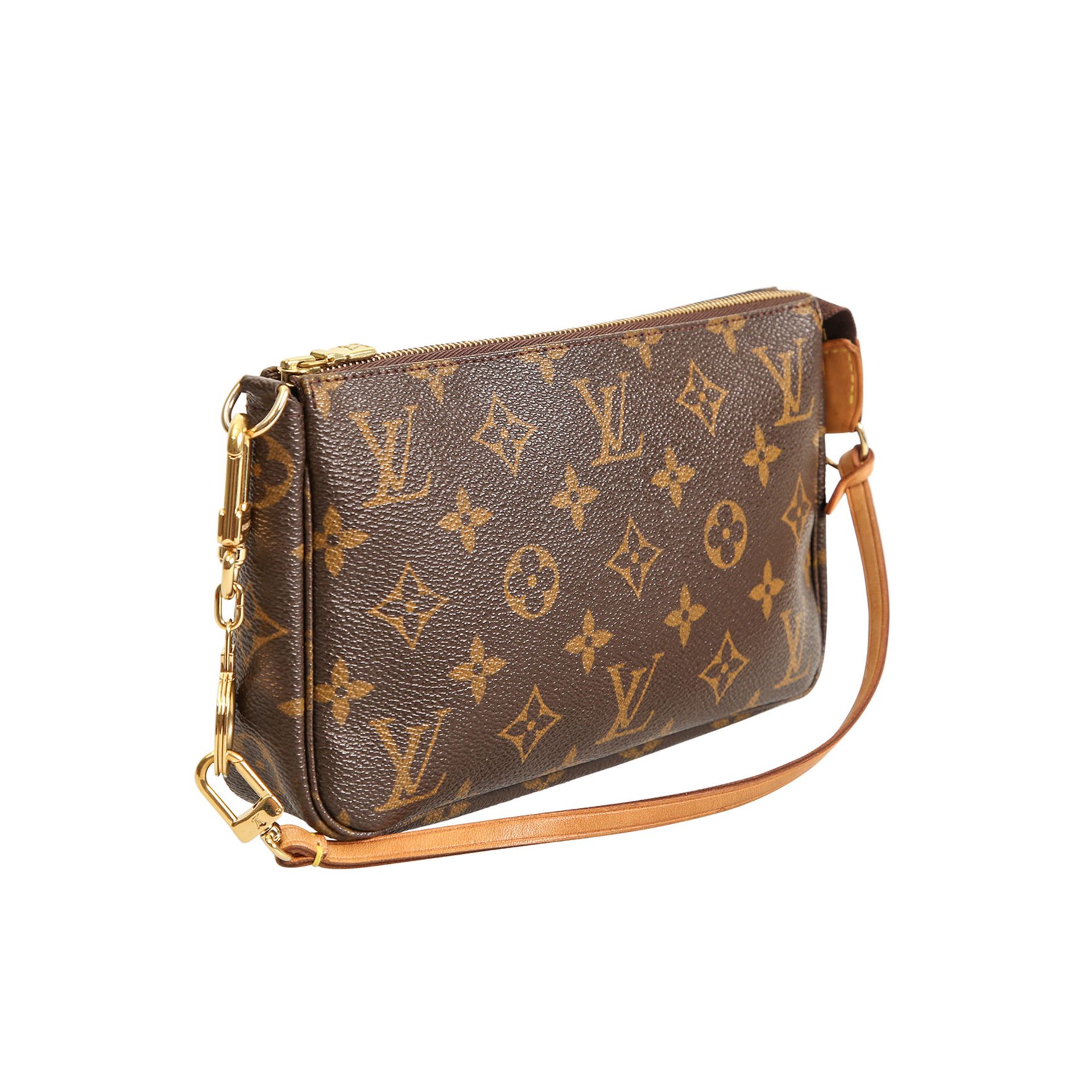 LOUIS VUITTON Pochette "POCHETTE ACC NM", Koll. 2004.NP. 400,-€. Monogram Canvas Serie, - Bild 2 aus 5