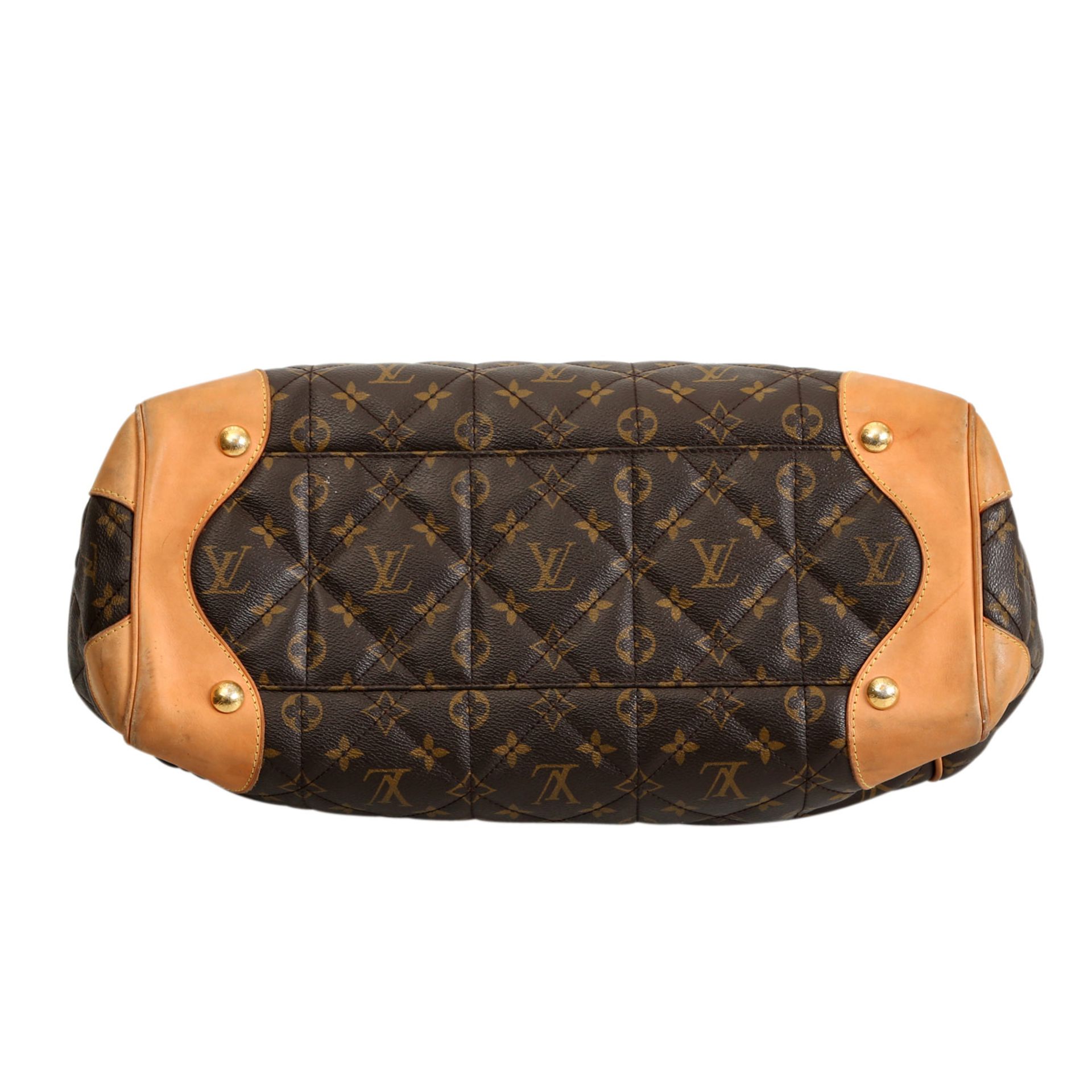 LOUIS VUITTON Schultertasche "ETOILE BAG", Koll. 2008.NP. ca.: 2.200,-€. in Rauten gesteppte und - Bild 5 aus 6