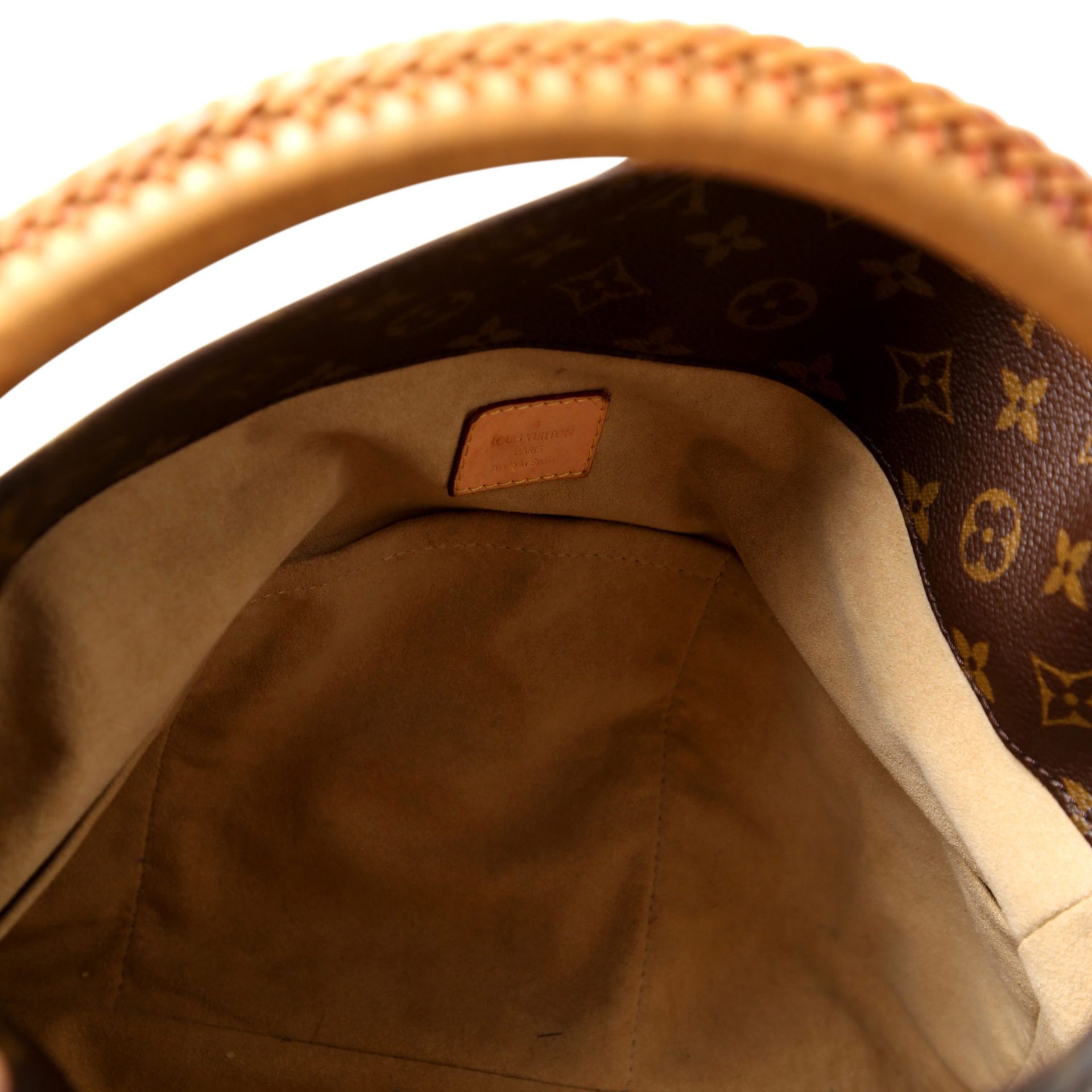 LOUIS VUITTON Schultertasche "ARTSY MM", Koll. 2017.NP.: 1.490,-€. Monogram Canvas Serie, - Bild 7 aus 7