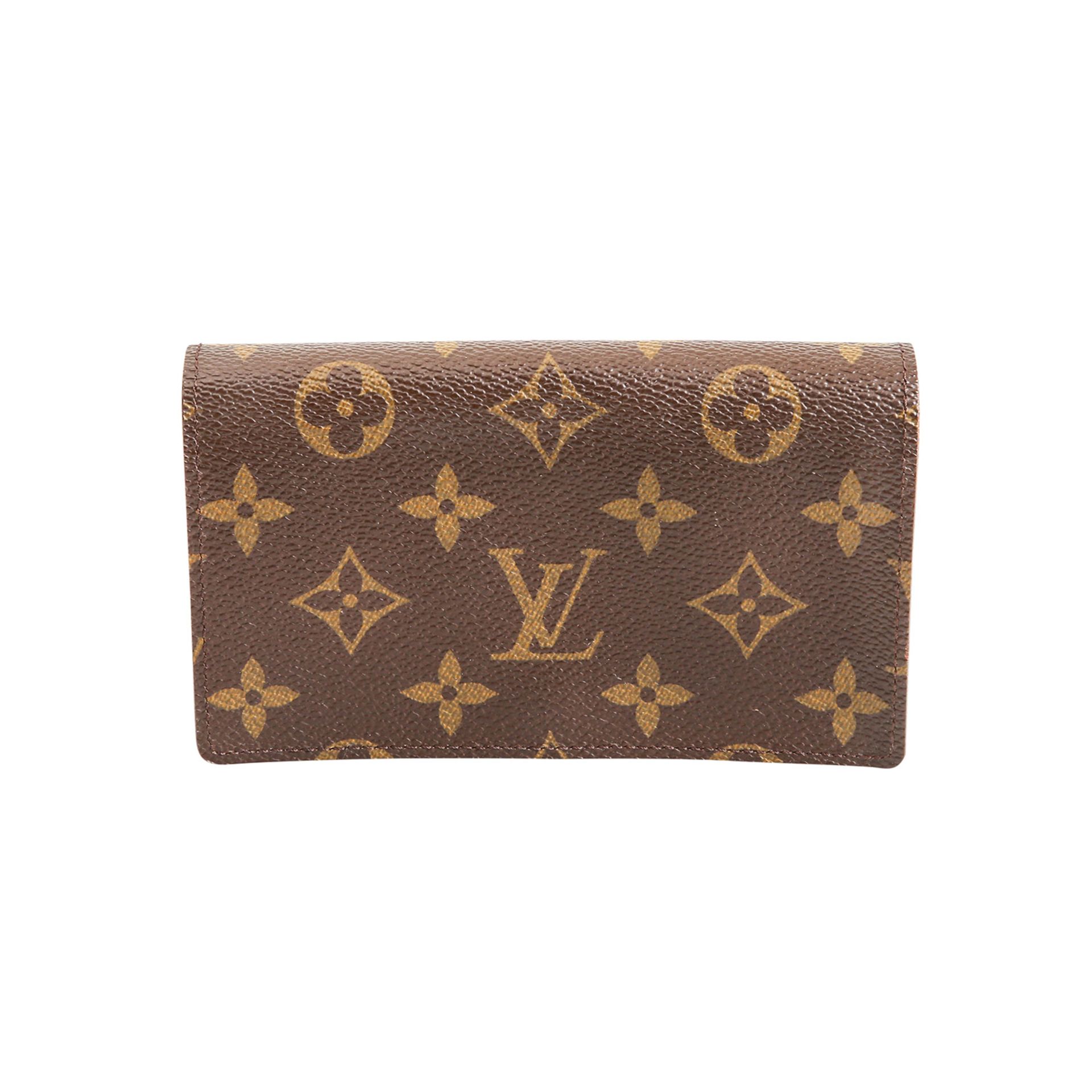 LOUIS VUITTON Portemonnaie "BILLETS TRESOR", Koll. 2011.NP. ca.: 400,-€. Monogram Canvas Serie, zwei