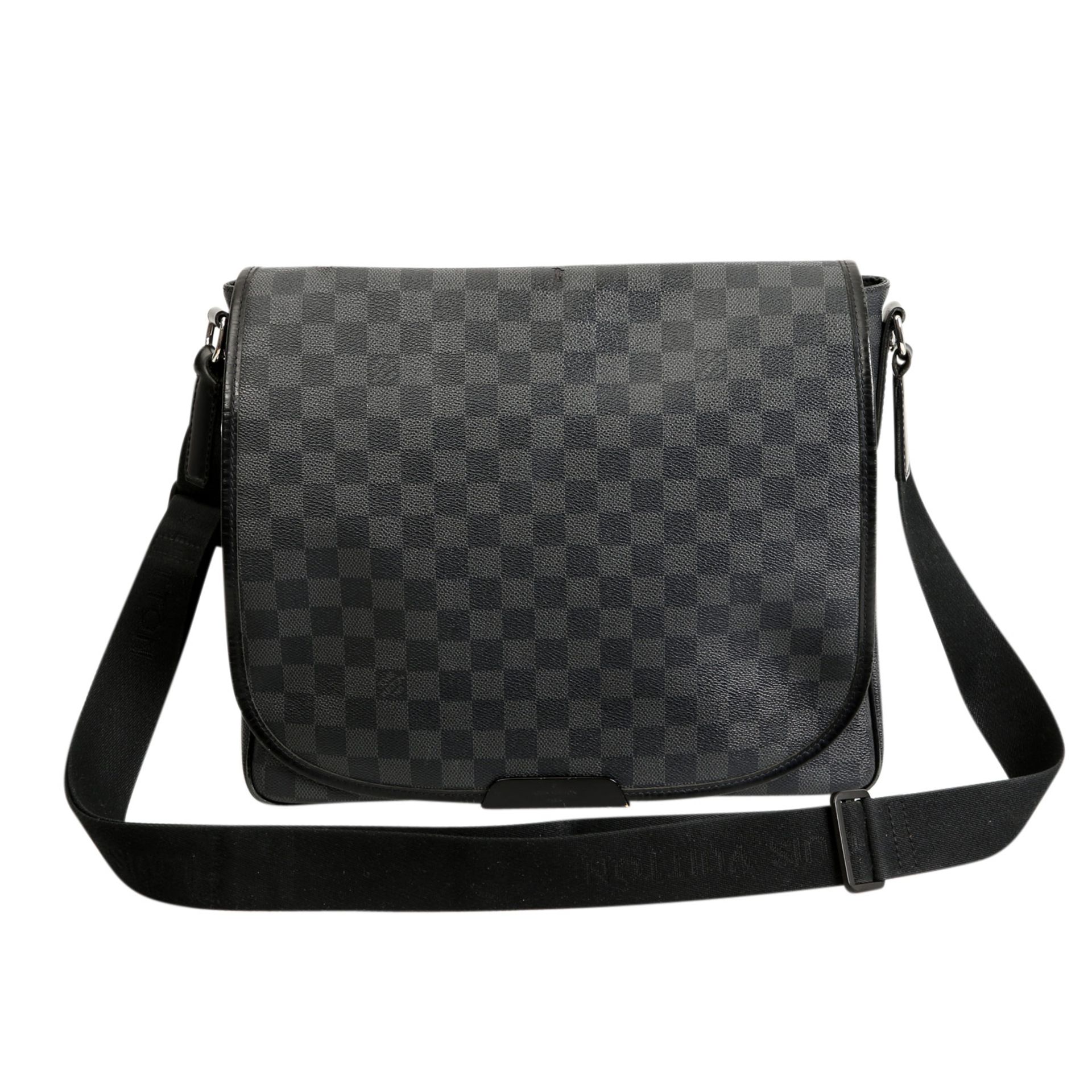 LOUIS VUITTON Messenger Bag "DANIEL", Koll. 2009.Letzter NP. ca.: 1040.-€ Damir Graphite Serie.