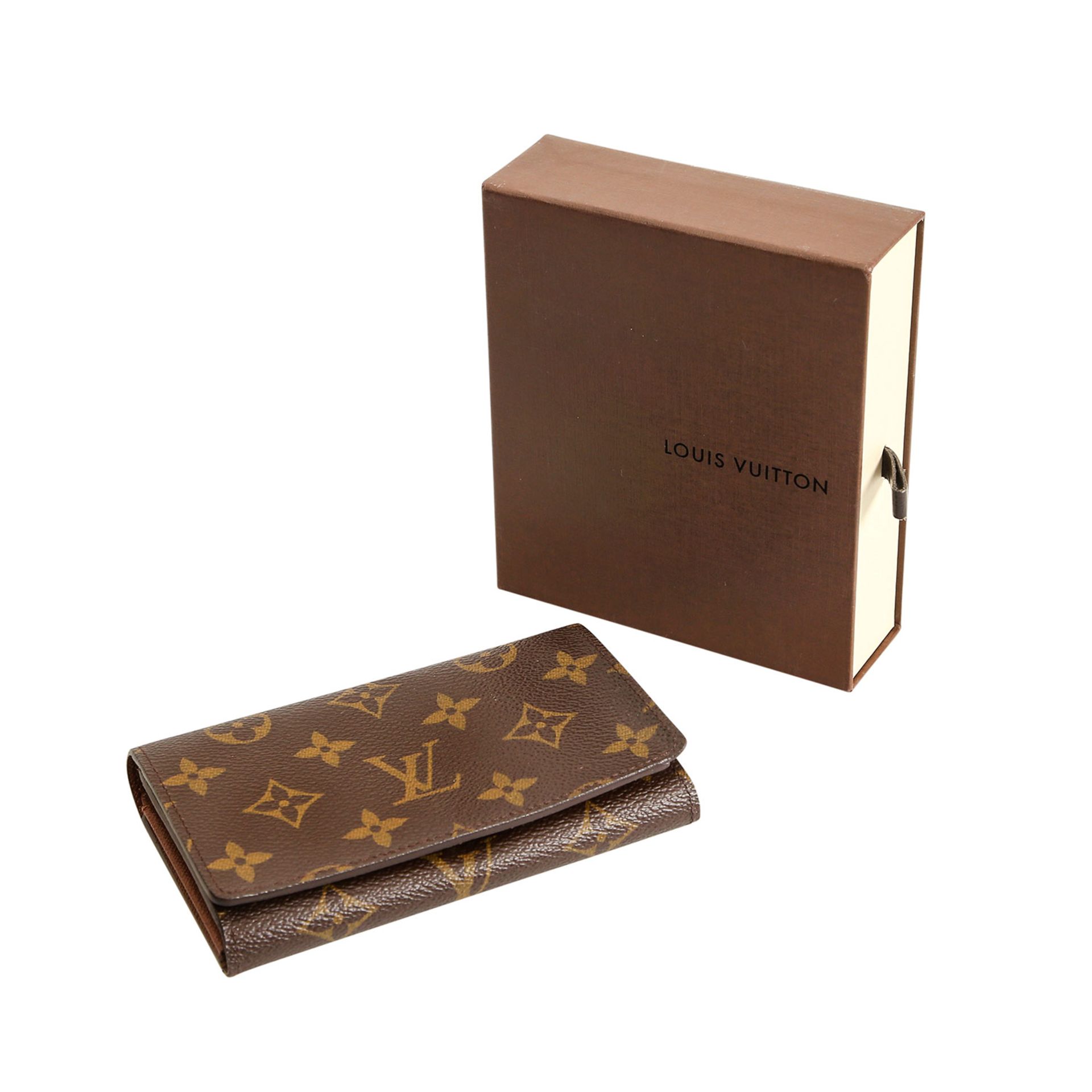 LOUIS VUITTON Portemonnaie "BILLETS TRESOR", Koll. 2011.NP. ca.: 400,-€. Monogram Canvas Serie, zwei - Bild 6 aus 6