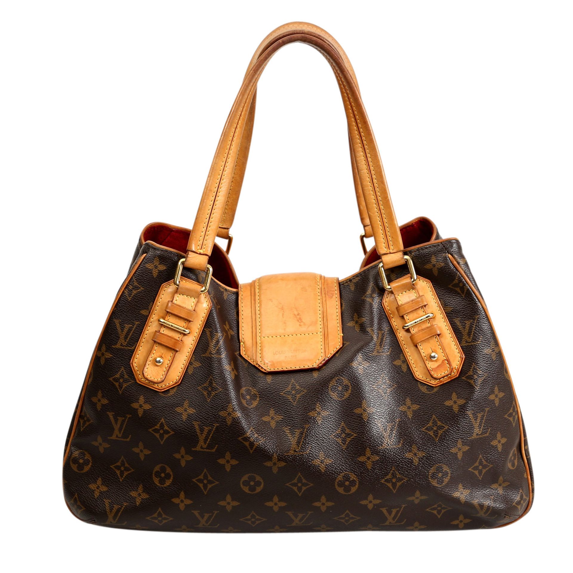 LOUIS VUITTON Schulterasche "GRIET BAG", Koll. 2007.NP. ca.: 1650,-€. Monograms Canvas Serie, - Bild 4 aus 6