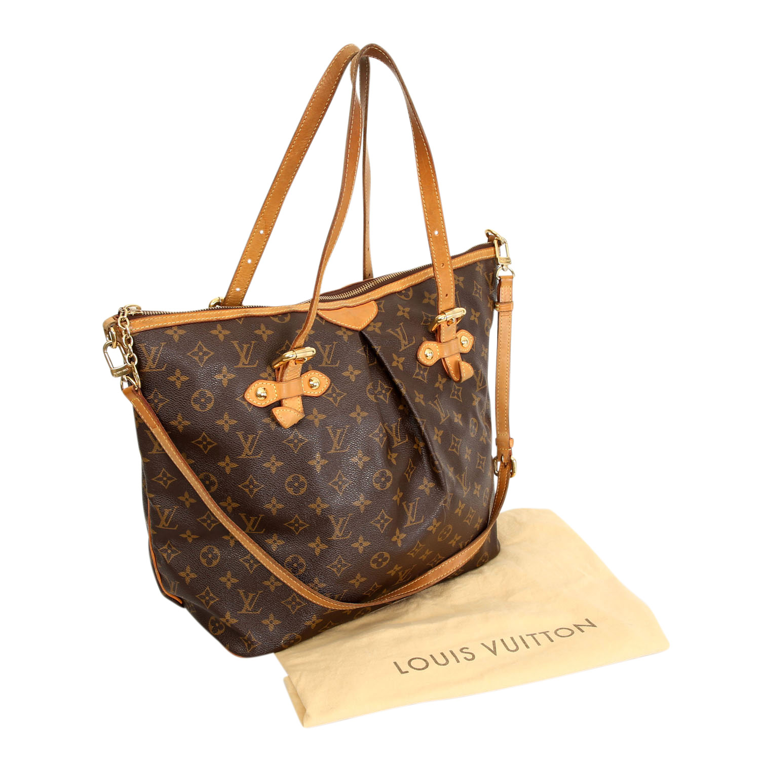 LOUIS VUITTON Henkeltasche "PALERMO GM", Koll.: 2009.Letzter LP.: ca. 1.400,-€. Monogram Canvas - Image 7 of 7