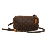 LOUIS VUITTON VINTAGE Umhängetasche "MARLY BANDOULIERE". Koll. 1990.Monogram Canvas Serie,