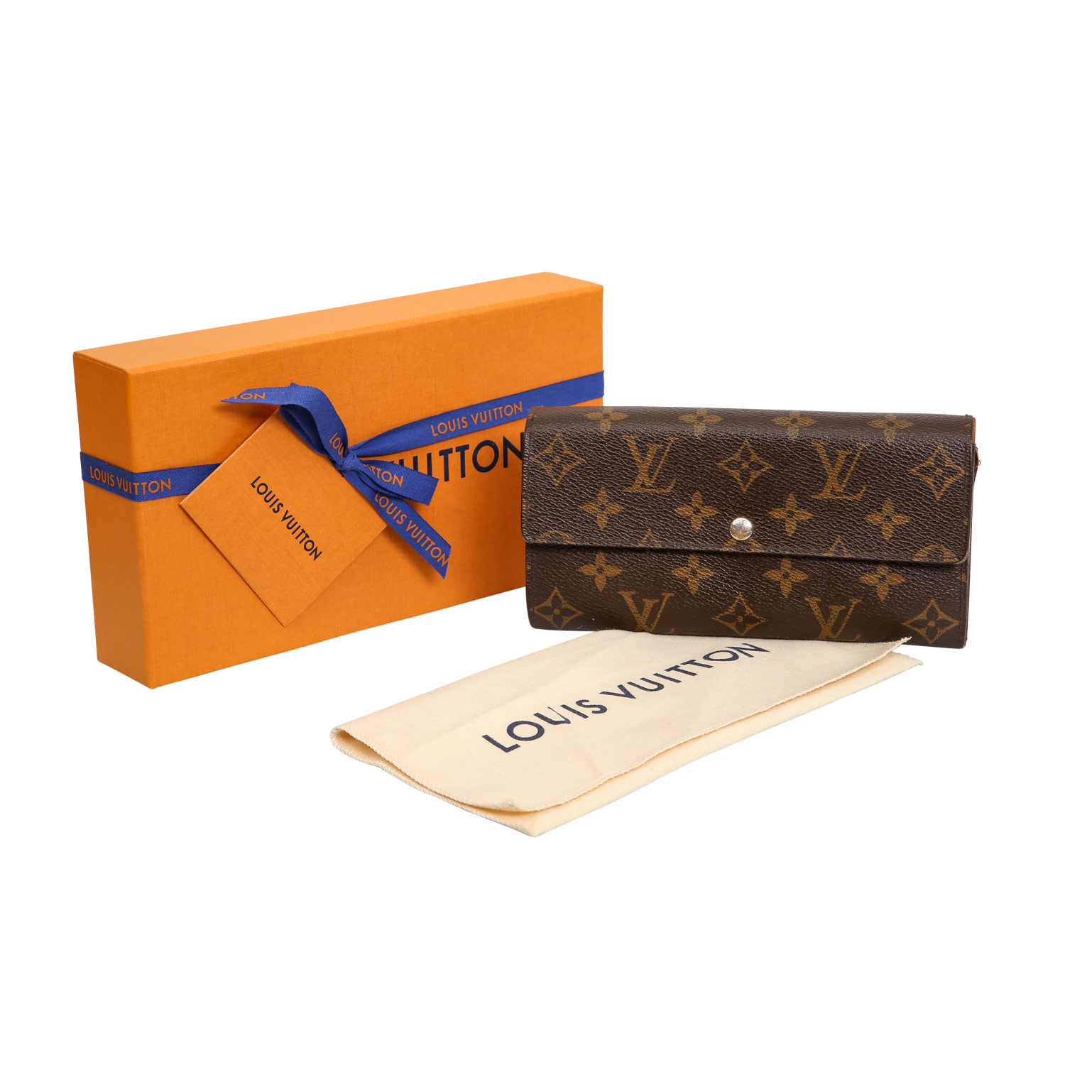 LOUIS VUITTON Portemonnaie "SARAH", Koll. 2008.NP.: 475,-€. Monogram Canvas Serie, breiter - Image 7 of 7