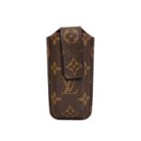 LOUIS VUITTON VINTAGE Handy Etui, Koll. 2008.Letzter Listenpreis ca.: 200,-€. Monogram Canvas Serie,