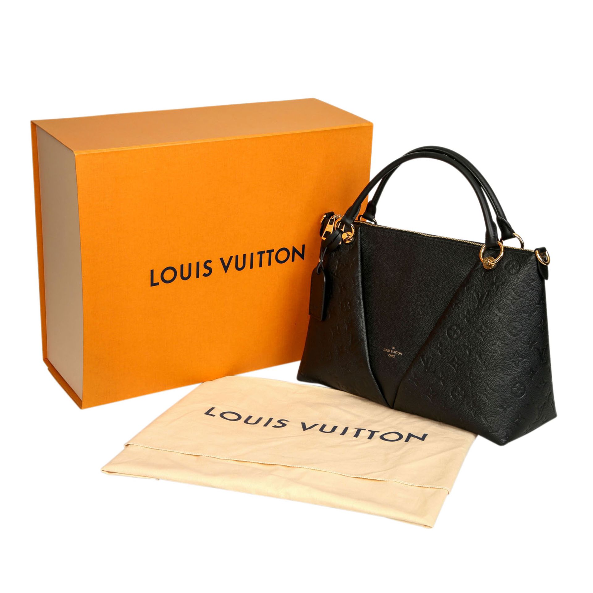 LOUIS VUITTON Handtasche "V TOTE MM", Koll. 2018.Akt. NP.: 2.150,-€. Empreinte Leder Serie in - Bild 7 aus 7