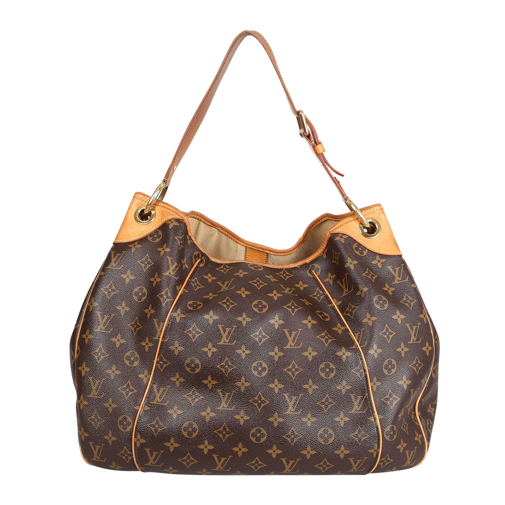 LOUIS VUITTON Hobobag "GALLIERA GM", Koll. 2010.NP.: 1.800,-€. Monogram Canvas Serie, Rindsleder - Bild 4 aus 6