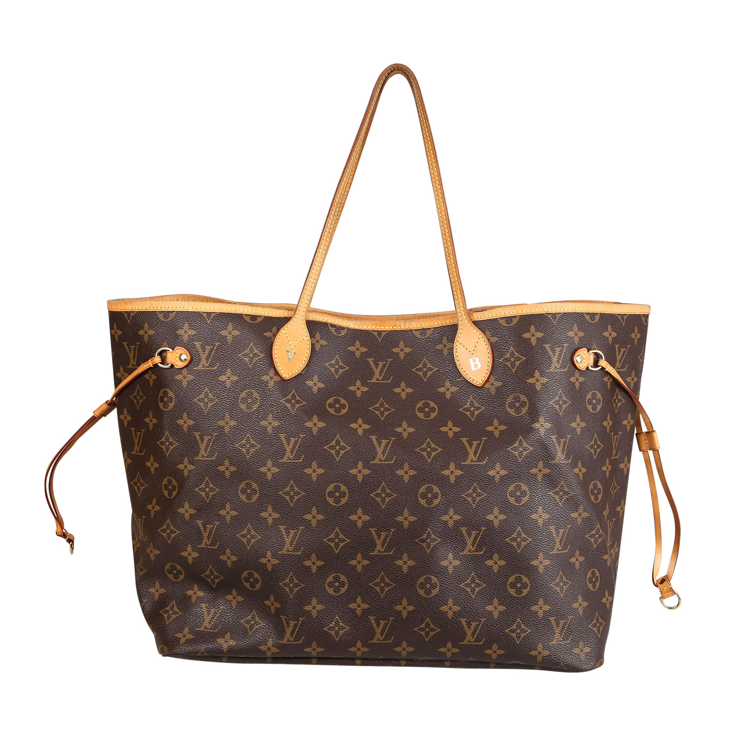 LOUIS VUITTON Shoppertasche "NEVERFULL GM", Koll.: 2012.NP.: 1.040,-€. Monogram Canvas Serie mit - Image 4 of 6